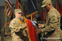 Change of command na Velitestve RC South v Kandahre